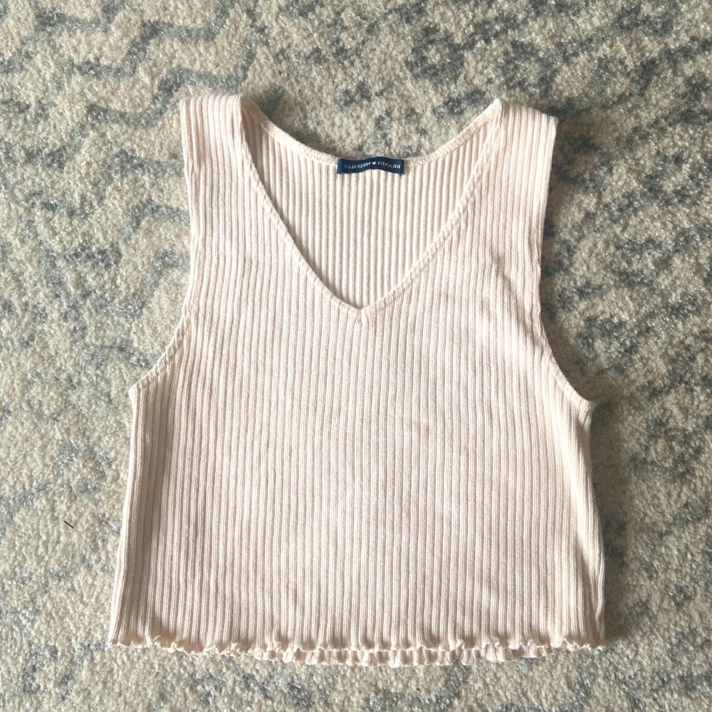 Brandy Melville Zita tank in cream